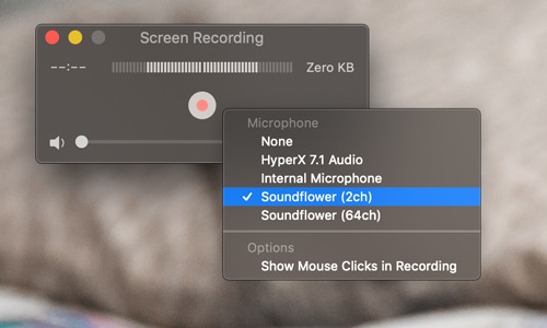 sound input mac